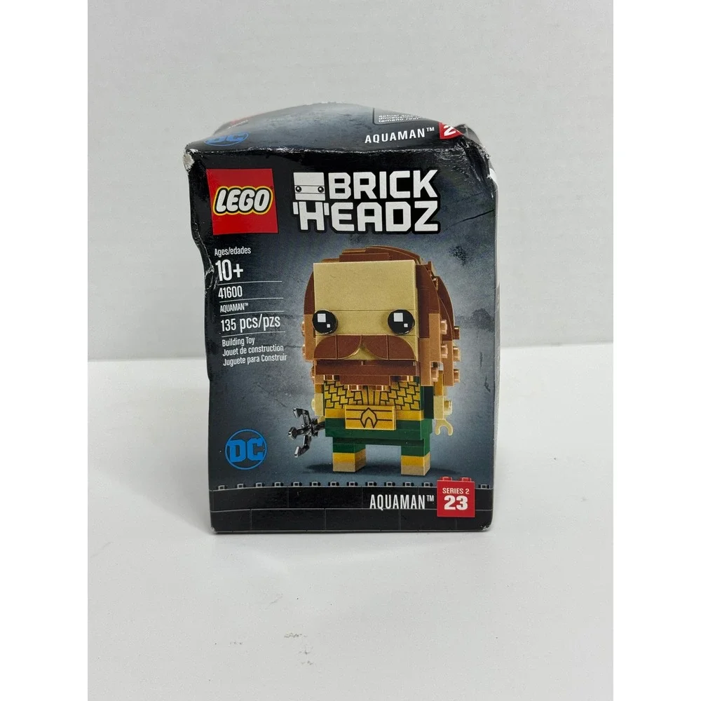 LEGO BrickHeadz 41600 Aquaman Justice League Series 2 DC Comics 135 Pcs New